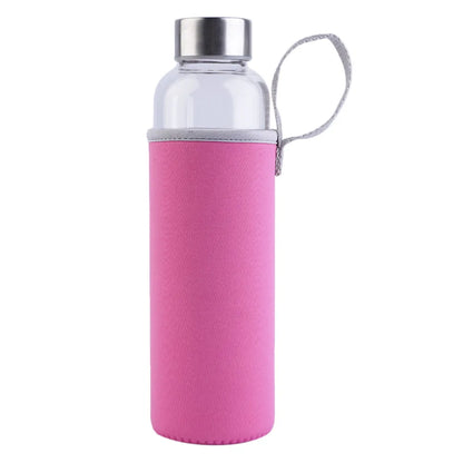 550ml Travel bottle Car Shatterproof hand Portable Glass Water Bottle new arrival Worldwide Store