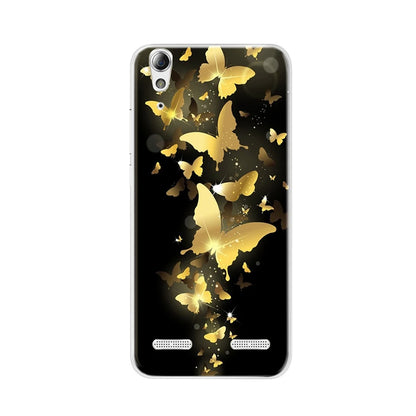 Soft Silicone Case for Lenovo A6000 A6010 Cover Cases for Lenovo Lemon K3 TPU 3D Relief Patterned Cover For Lenovo K3 K30-T Capa