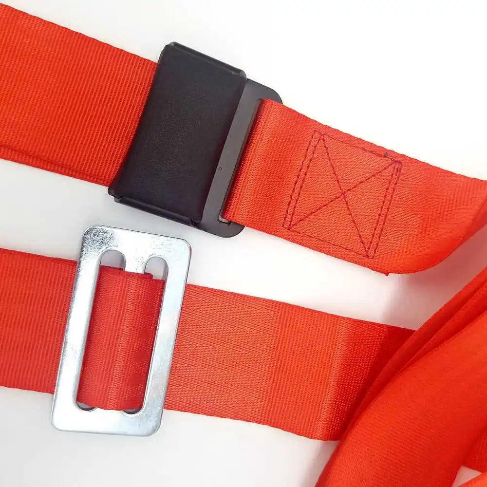 Universal 4 Point Racing Harness 2 Inch Safety Belt Quick Release Snap-In Buckle for Bucket Seats Black Red Blue