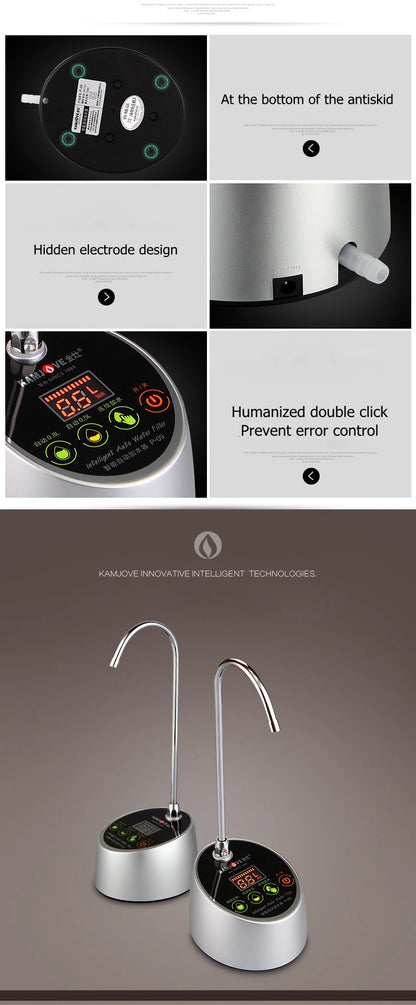 Electric Water Dispenser Drinking Water Pump Desktop Water Dispenser Intelligent Bottled Water Electric Water Press Pump 12V