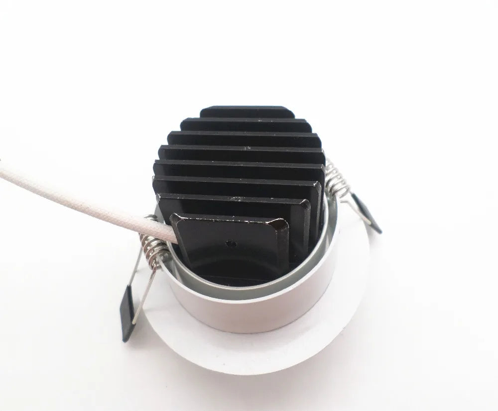 LED downlights  White round  Led spot COB Ceiling led downlight 7W 9w 12w 15w 20w rotating 110/220V surface mounted Indoor Light