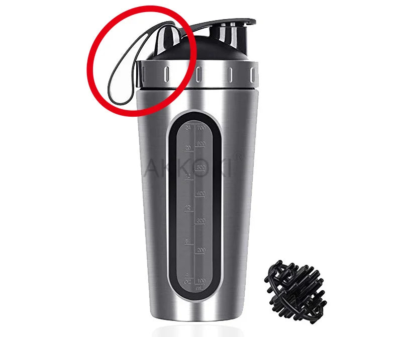 28OZ Whey Protein Powder Sports Shaker Bottle For Water Bottle Gym Nutrition Blender Cup Stainless Steel Extreme Sport Space Cup