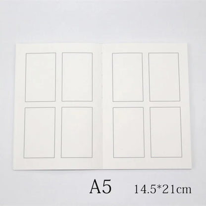 Creative Movie Story Notebook  Four Comic Painting Book Diary Book Sketch Book Stationery School Supplies