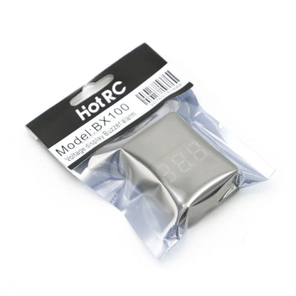 BX100 1-8S Lipo Battery Voltage Tester/ Low Voltage Buzzer Alarm/ Battery Voltage Checker with Dual Speakers