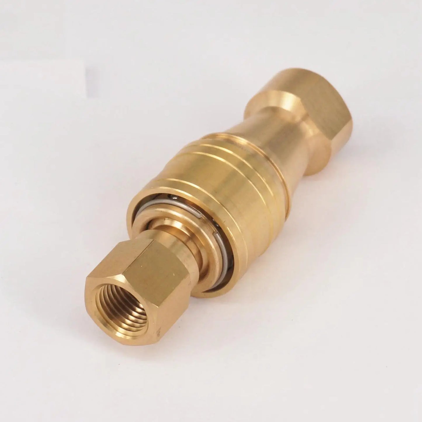 500 Bar 1/8" 1/4" 3/8" 1/2" BSPT/Metric Female Hydraulic Brass Quick Disconnect Couplers Truck Mount Portable Carpet Cleaning