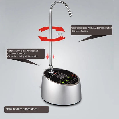 Electric Water Dispenser Drinking Water Pump Desktop Water Dispenser Intelligent Bottled Water Electric Water Press Pump 12V