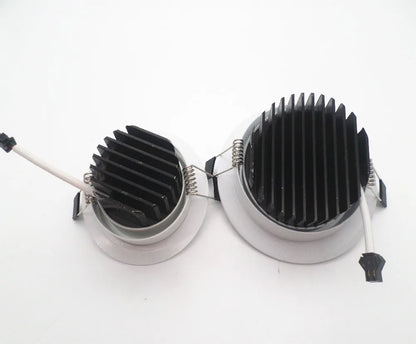 LED downlights  White round  Led spot COB Ceiling led downlight 7W 9w 12w 15w 20w rotating 110/220V surface mounted Indoor Light