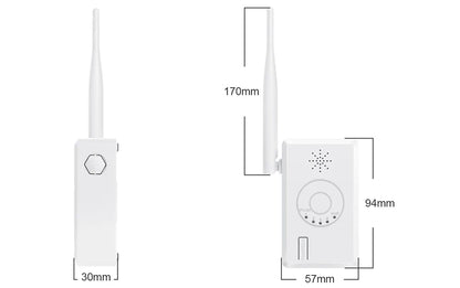 2.4G Wifi IPC Router Extend WiFi Range for Home Security Camera System Wireless ANRAN Wifi Signal Booster