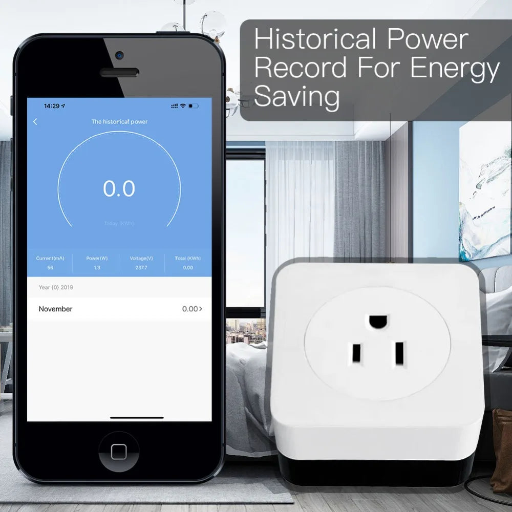 Alexa Compatible Smart Wall Socket Air Conditioner Companion Plug IR Remote Control Support Plug 16A US UK EU Plug Tuya Smart