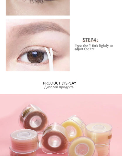 Cheap 600Pcs/box Invisible Eyelid Sticker Lace Eye Lift Strips Double Eyelid Tape Adhesive Stickers Eye Tape Tools L/S Style