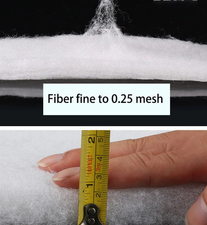 Thickened Fish Tank Filter Cotton White Cotton Aquarium Biochemical Cotton Double Green White Cotton Water Purification Filter