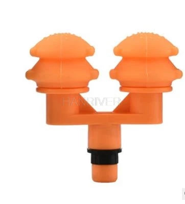 Muscle relaxer head vibrates to relax gun head massage gun fitting head