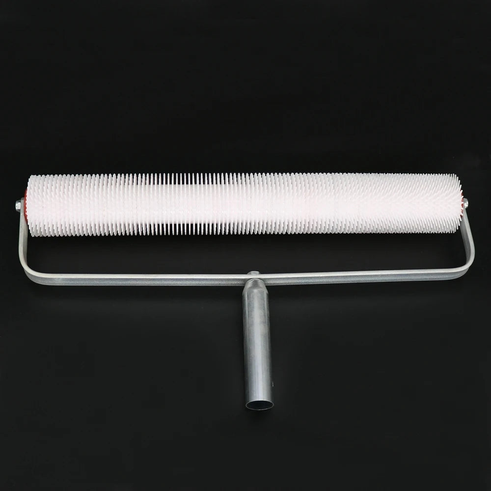 DIY 50CMX14MM Spiked Aeration Floor Roller Hand Tools Self Levelling Cement Defoaming Roller Screed Tools Accessories