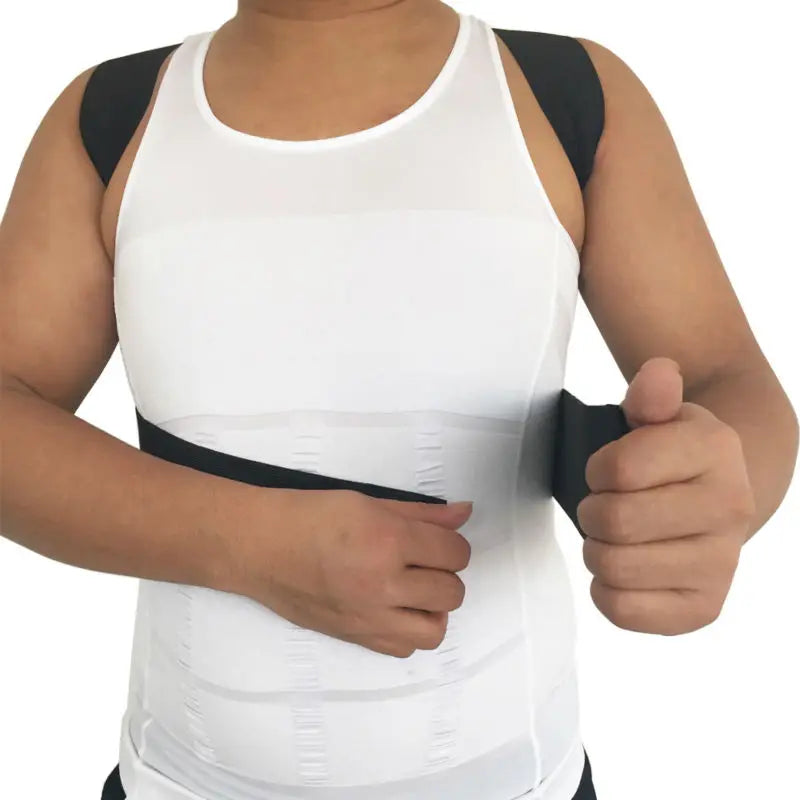Magnetic Posture Corrector Corset Back Correction Shoulder Brace Lumbar Support Straight Pain Relief for Child Adult Unisex