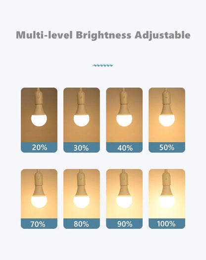 Smart LED Bulb E27 6W 9W 12W RF 2.4G Wireless Remote Control Night Light Timing Turn off Warm Cold Light Dimmable Led Lamp Bulb