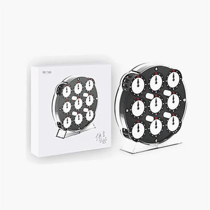 QiYi Speed cube Magic Clock Magnetic Clock Shengshou Magnetic Magic Clock Sengso Clock Profissional Magic Clock Cube toys