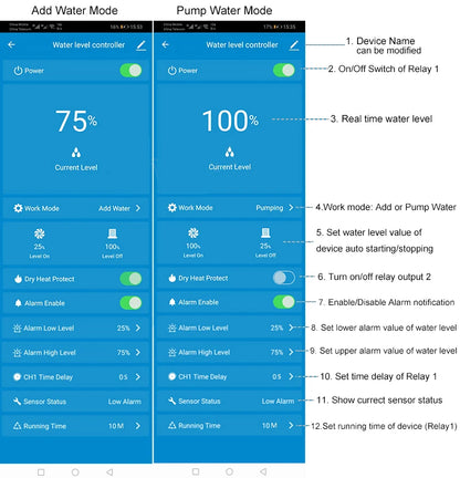 Smart Home Water Leakage Sensor Alarm System Tuya Wifi Swimming Vape Tank Flow detector Protection against water leaks