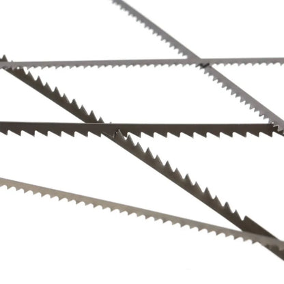 12x Pinned Scroll Saw Blades Woodworking Power Tools Accessories 127mm Black