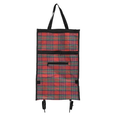 Portable Folding Reusable Shopping Bags Small Pull Cart Buy Shopping Trolley Bag With Wheels Fruit Vegetables Bag Food Organizer