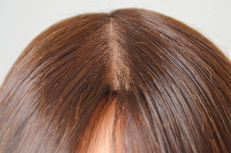 85%Real Hair Doll Head For Hairstyle Professional Training Head Kit Mannequin Head Styling To Practice Hot Curl Iron Straighten