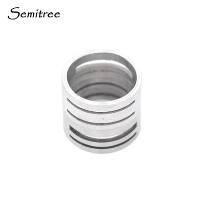 Semitree Stainless Steel Jump Ring Opening Closing Finger Jewelry Tools Round Circle Bead Plier for DIY Jewelry Making Tool