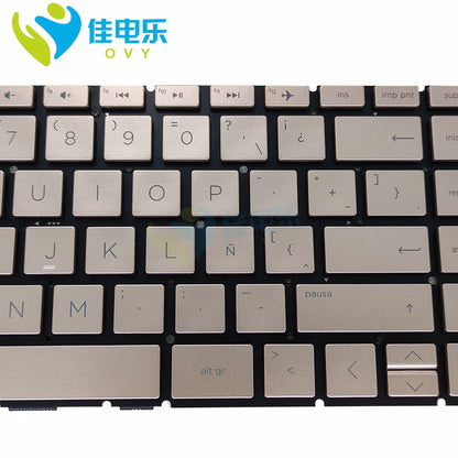 Laptop Latin Fit Spanish Keyboard For HP 240 G7 245 G7 246 G7 14-DK 14-DK0000 14-DK1003DX 14-DQ 14-DQ0000 L15599-151 L23241-161