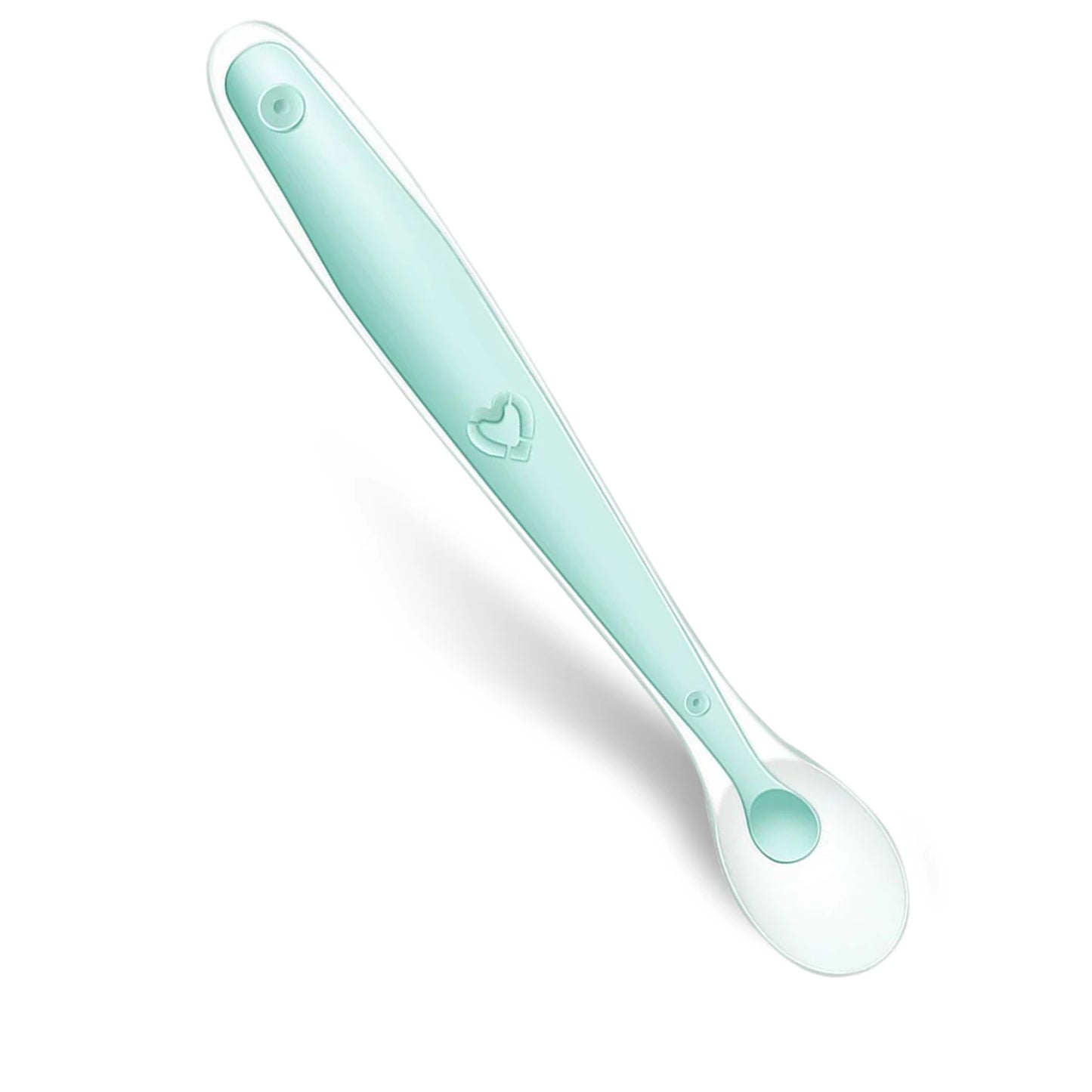 Baby Silicone Soft Spoon Training Feeding Spoons for Children kids  Infants Temperature Sensing