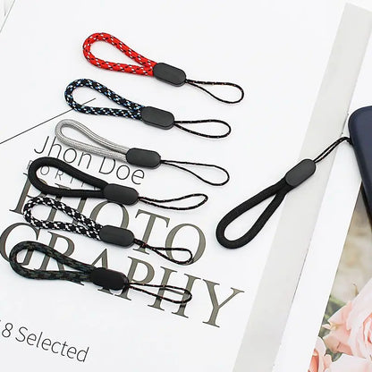 Mobile Phone Strap Short Lanyard for Keys ID card Cell phone Universal Hold Lanyards 6 Colors Handheld Rope Wear-resistant Strap
