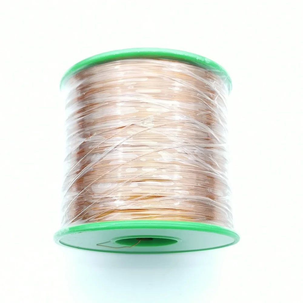 500g copper wire Magnet Wire Enameled Copper Winding wire Coil Copper Wire Winding wire High temperature resistance QZY-2/180℃