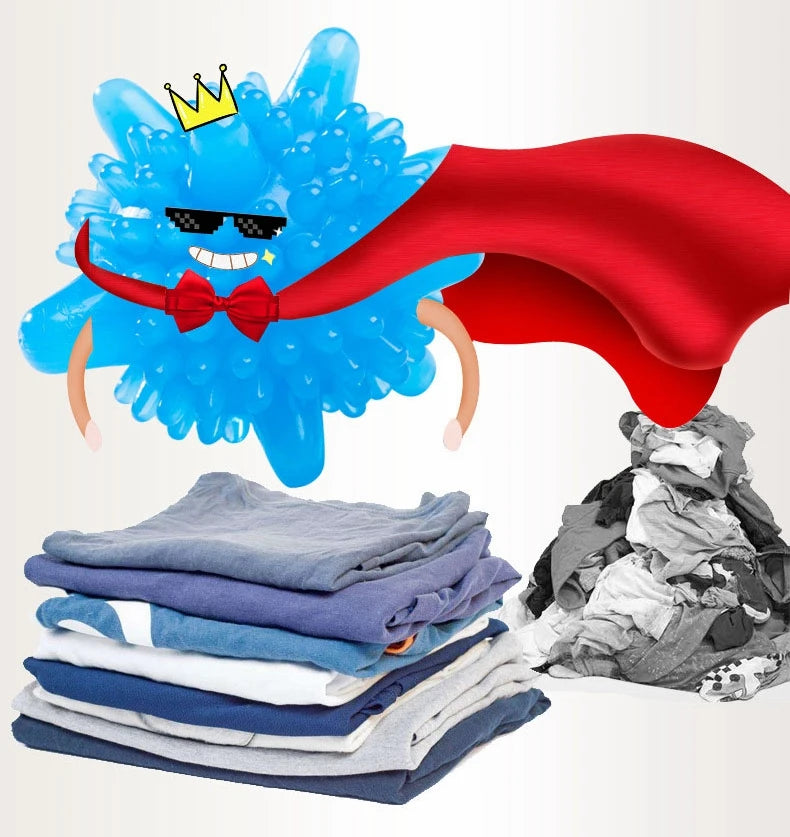 Reusable Household Washing Machine Hair Remover Laundry Ball Clothes Softener Remove Clothes Dirt Cleaning Lint Fuzz Grab