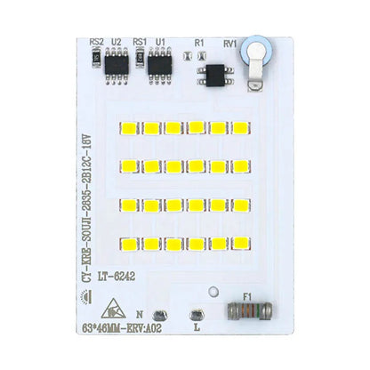Smart IC LED Chip 10W 20W 30W 50W 100W 3500K Lamp Beads High Power LED Light Board 220V 2835 SMD LED Lamp For Indoor Outdoor DIY