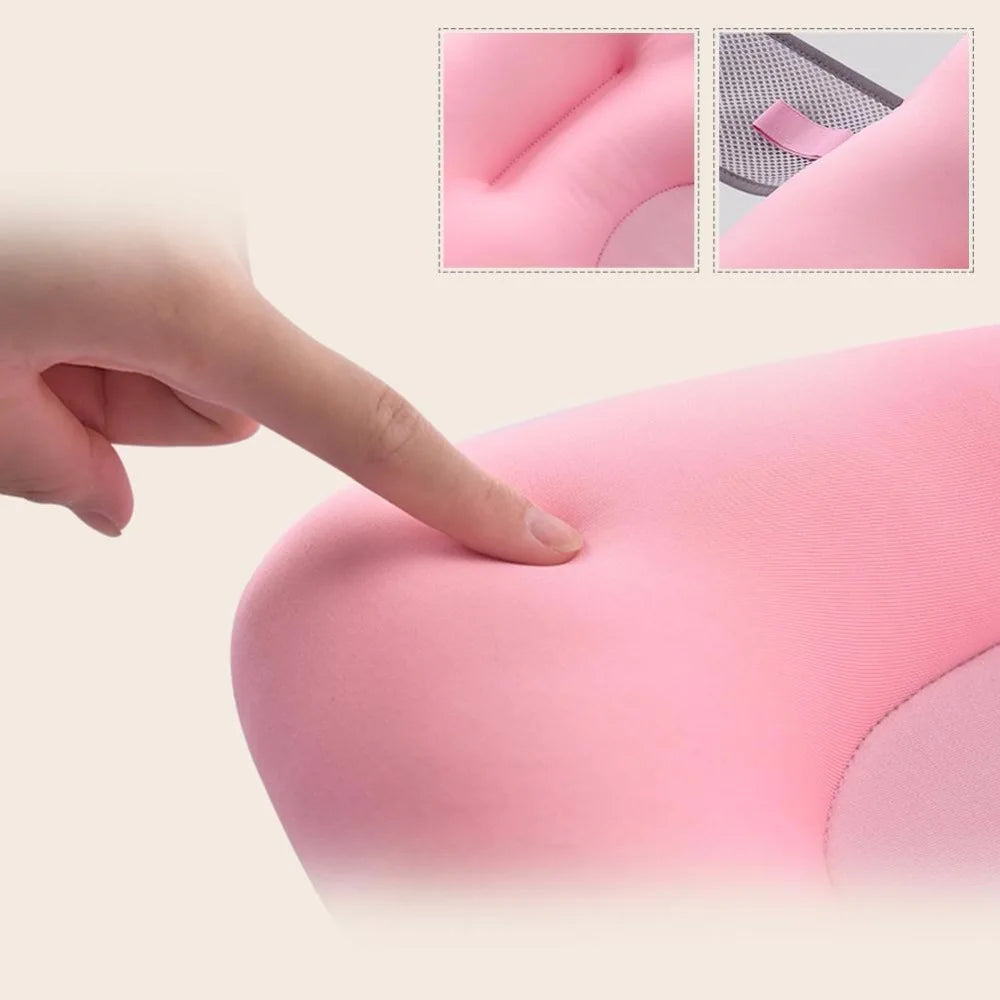 Baby Shower Bath Tub Pad Non-Slip Bathtub Mat Newborn Safety Security Bath Support Cushion Animal Soft Pillow Care Accessories