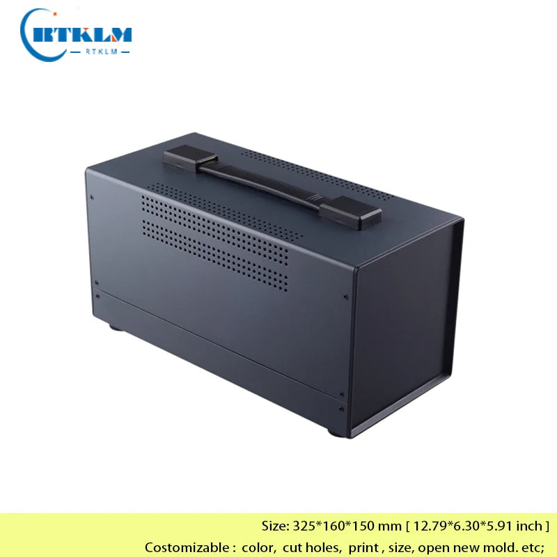 Electronics housing for amplifier diy instrument case Iron project box iron pcb junction box metal box 325*160*150mm