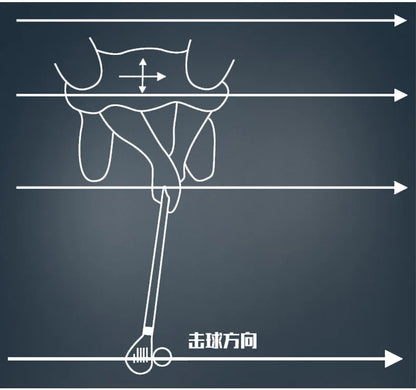 PGM Golf Posture Corrective Arm Action Golf Arm Corrector Golf Swing Trainer PVC Inflatable Posture for Golfer Gift JZQ001