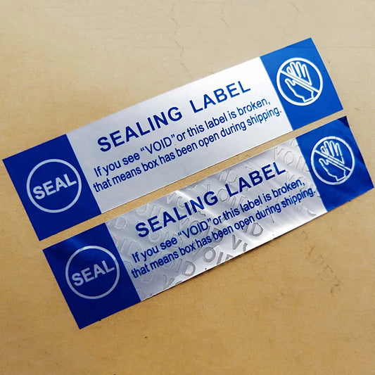 100PCS/pack English Security Seal Tamper Proof Void Security Warranty Stickers Tag Supplies