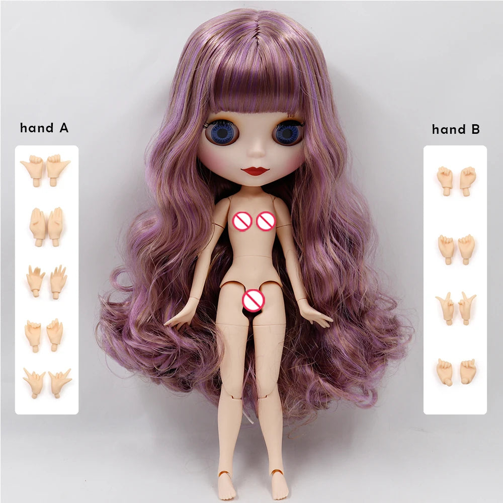 ICY DBS Blyth Doll 1/6 joint body fashion doll girl Gift Special Offer on sale with hand set A&B