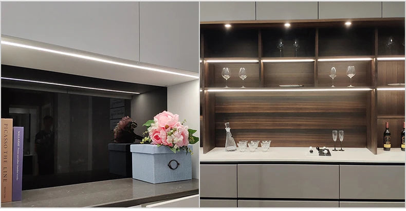 Smart Led Wall Lamp 5V USB Hand Sweep Switch Motion Sensor Kitchen Cabinet Corridor WC Indoor Toilet Backlight Bar Strip Light