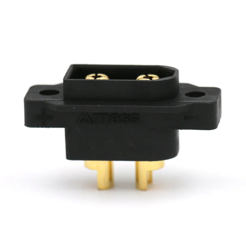 1 / 2 / 5 / 10 / 20 PCS Amass  XT60EW-M Mountable XT60E Male Plug Connector for RC Drone Aircraft FPV Racing Drone