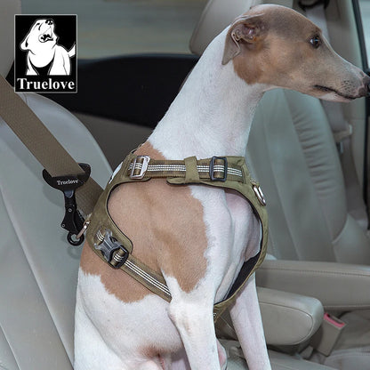 Truelove Car Seat Belt Safety Buckle Belt Collar or Harness Lightweight Aluminum Alloy Portable TLM1992/93