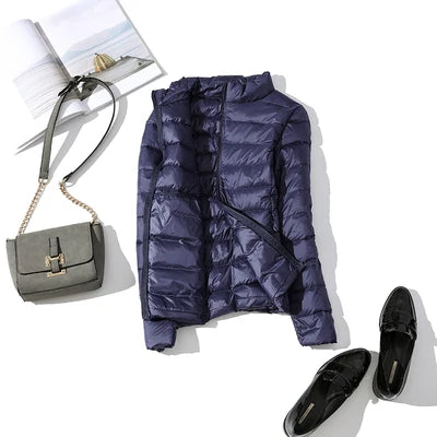 Winter Women Down coats Duck Down Jacket Women Ultra Light Down Jacket Feather Jacket Women's Overcoat Windbreaker Coats