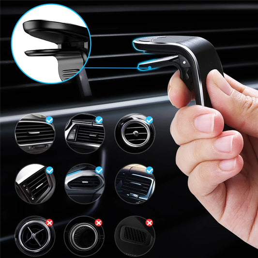Powerful Magnetic Phone Holder Air Vent Clip Mount Stand For All Cars For Xiaomi12 Huawei Iphone 13 All Smart Phones Car Bracket