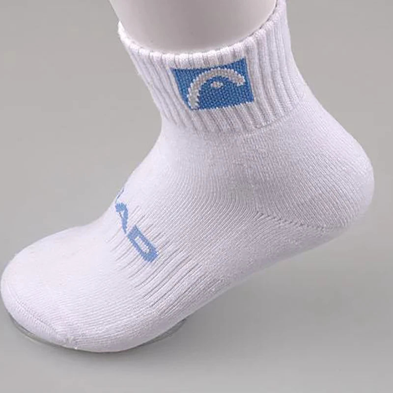 HEAD Sport Socks  Raquete De Tennis Gym Stockings Athletic Socks Pure Cotton Absorbs Sweat Prevents Odor Outdoor Mount Sports