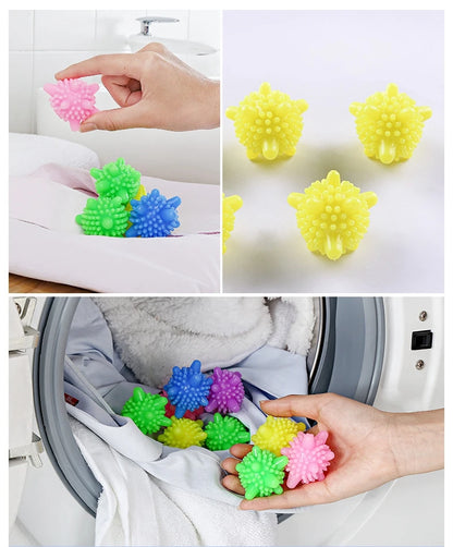 Reusable Household Washing Machine Hair Remover Laundry Ball Clothes Softener Remove Clothes Dirt Cleaning Lint Fuzz Grab