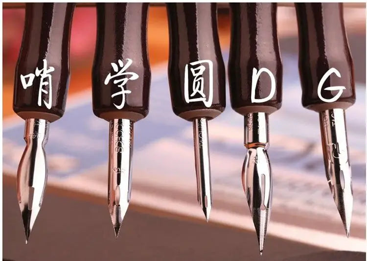 Japanese craftsman nikko TACHIKAWA comic nib G/D/round/student/whistle nib Painting, stationery, student supplies