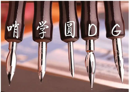 Japanese craftsman nikko TACHIKAWA comic nib G/D/round/student/whistle nib Painting, stationery, student supplies