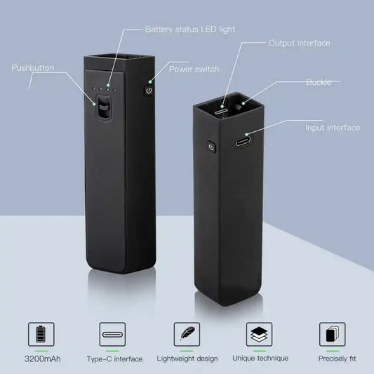 STARTRC Power Bank for Pocket Camera Portable Power Bank for Pocket 2 PTZ Camera 3200mAh Handheld Mobile Power Bank