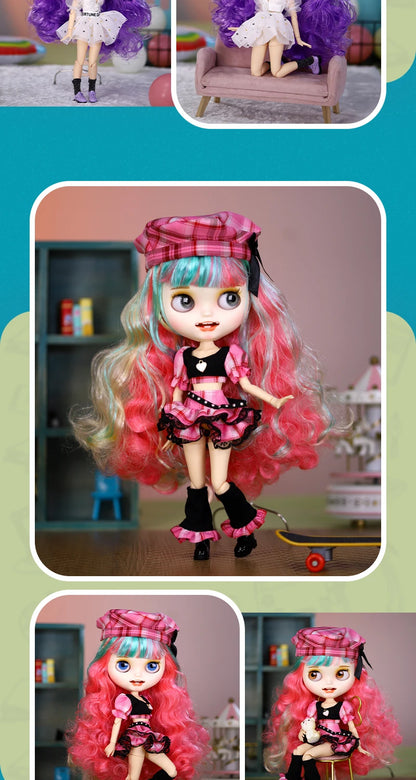 ICY DBS Blyth Doll Combination Including Clothes Shoes Hand Set AB Cosplay Dressing 1/6 BJD