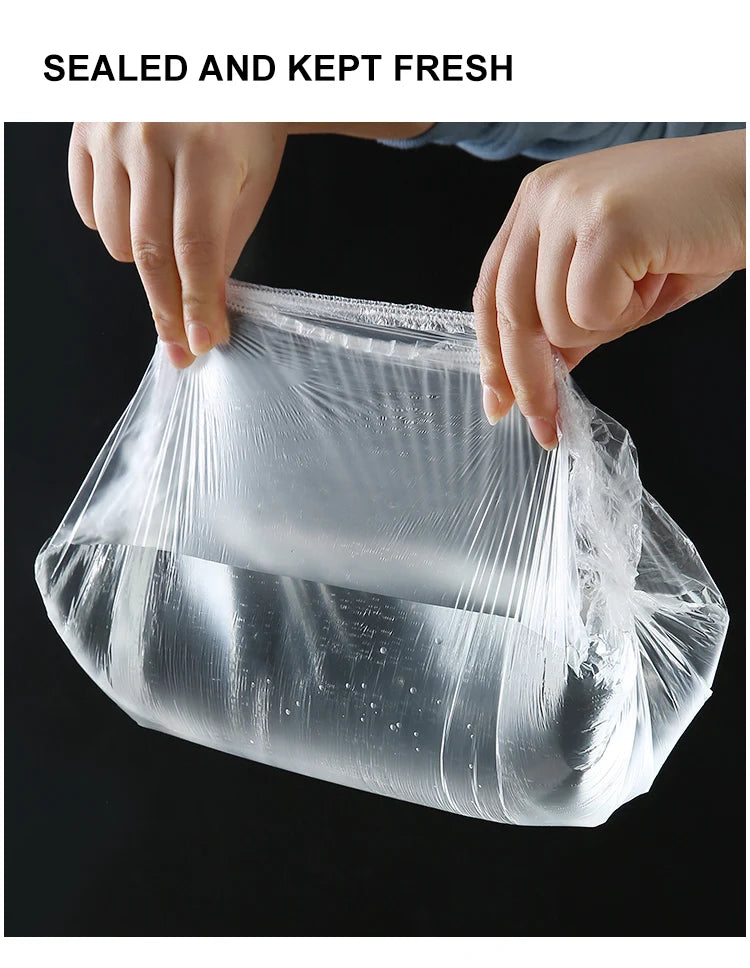 Disposable Food Storage Covers Bags for Bowls Plates Dishes Shower Cap Reusable Food Storage Elastic Fresh Keeping Silicone Lid