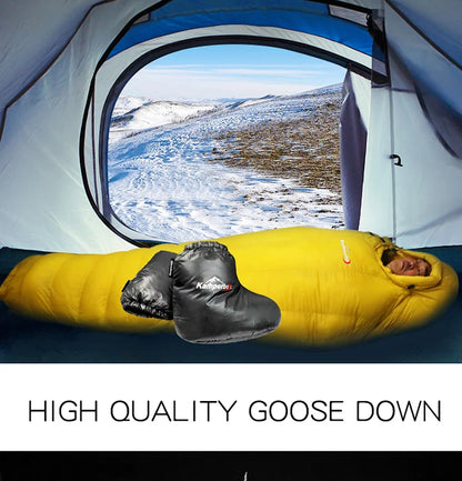 Kamperbox Down Slippers Down Socks Camping Down Booties for Sleeping Bag Camping  Down Socks AQ3