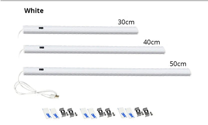 Smart Led Wall Lamp 5V USB Hand Sweep Switch Motion Sensor Kitchen Cabinet Corridor WC Indoor Toilet Backlight Bar Strip Light